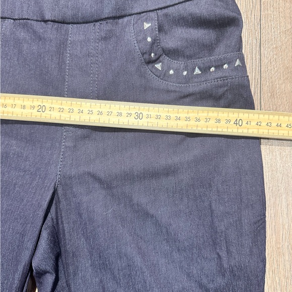 Marie Claire blue women's pants Size 7 - Picture 4 of 7